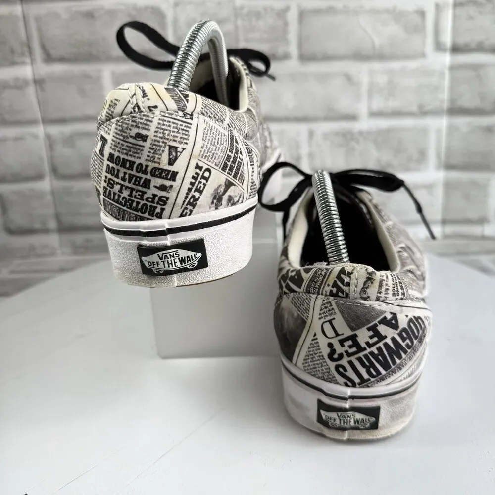 VANS x Harry Potter Comfycush Era Daily Prophet Men's 9.5 Skate Shoes